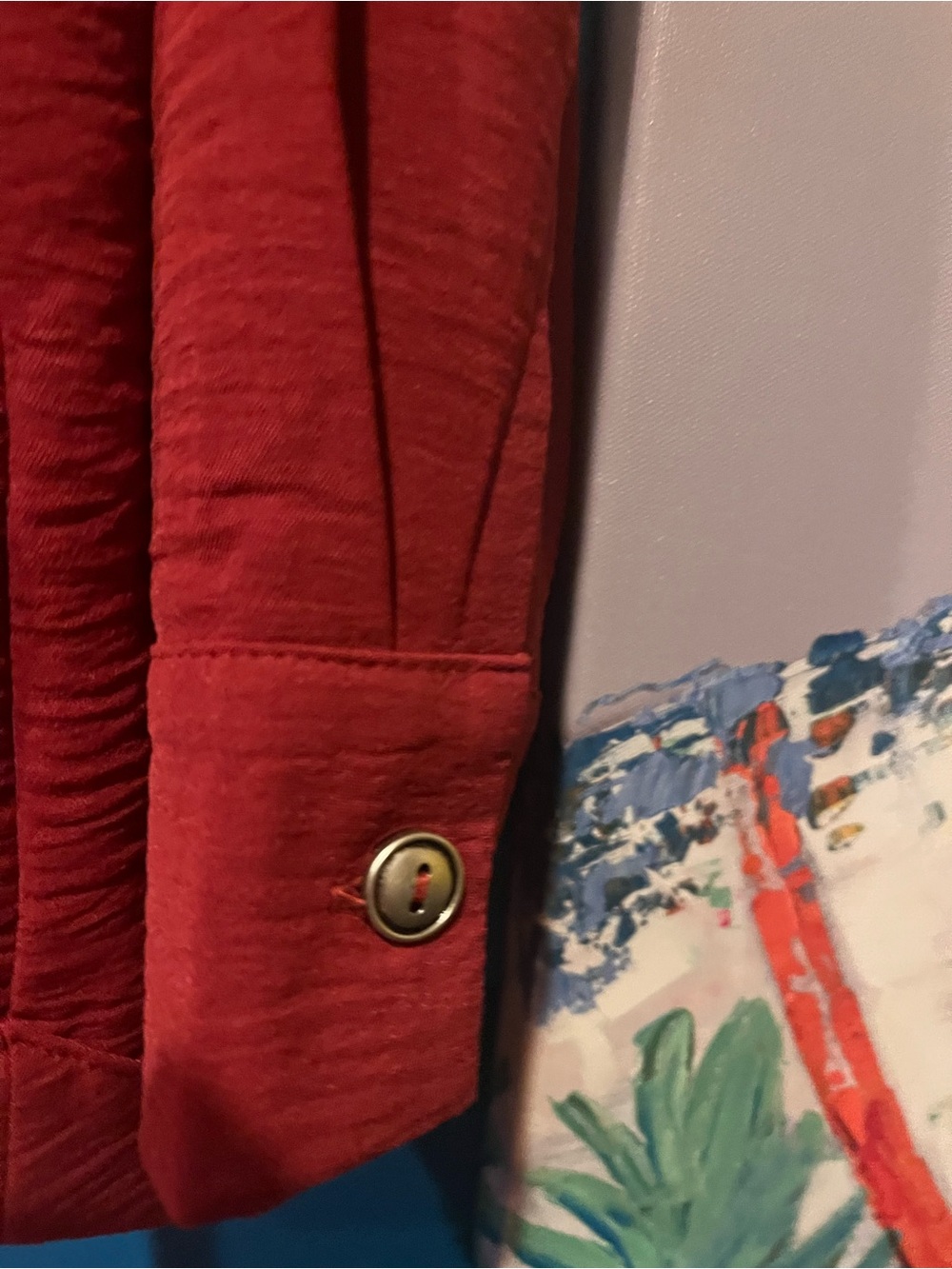 NWOT Andree by Unit ‘It’s Just A Dream’ Button Down Top 1XL - Picture 7 of 11